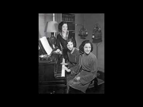 The Boswell Sisters - My Future Just Passed [1930].