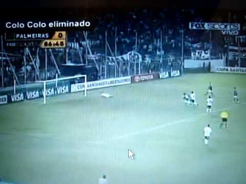 Colo Colo 0 x 1 Palmeiras - Libertadores 2009 - Gol de Cleiton Xavier narrado por TV Sul-Americana