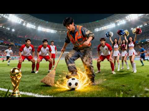 Un balayeur humilié s'est révélé être une star de foot avec un valeur de plus de cent millions!