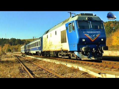Trenuri de Călători în Gara Bratca/Passenger Trains in Bratca Train Station - 30-31 October 2021