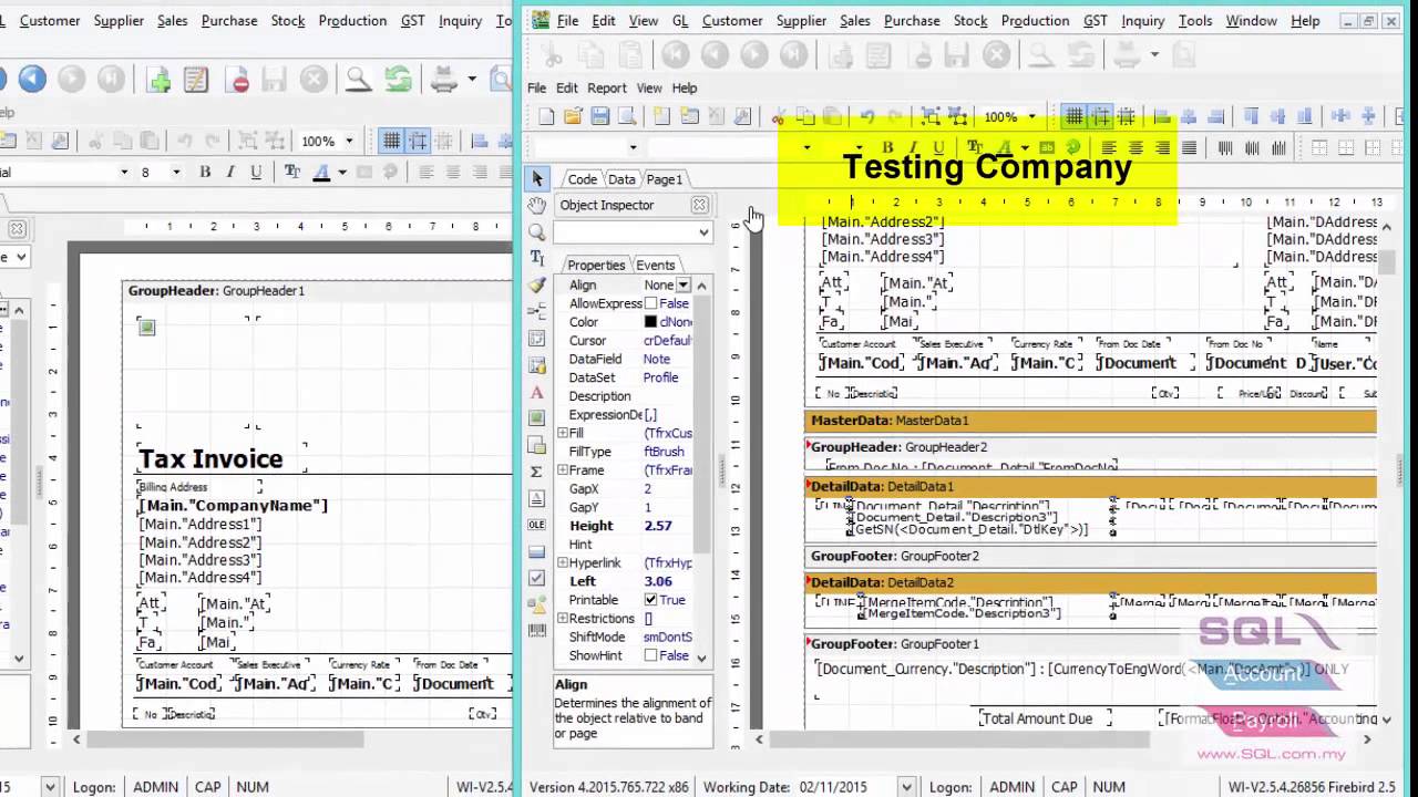 10_06- A guideline to solve spacing in between description for fast report