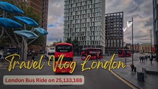 London's Most Scenic Bus Route? Ilford to North Greenwich via Tower Bridge (25, 133, 188)