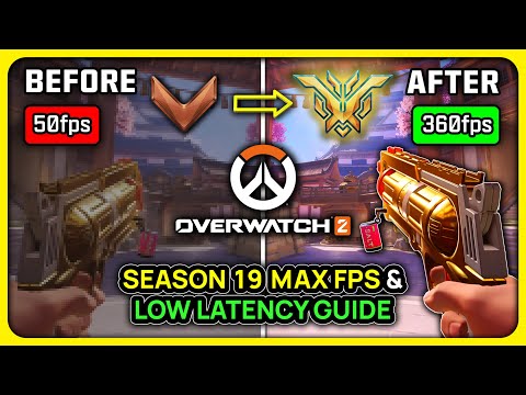 Overwatch 2 Season 20 - BEST PC Settings for MAX FPS ✅