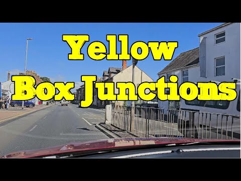 Yellow box junctions, how to do them legally. [learn to drive]