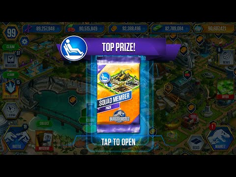 CHOOSE RIGHT AND WRONG OPEN SQUAD MEMBER PACK | JURASSIC WORLD THE GAME
