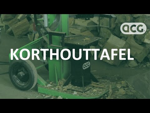 Korthouttafel / Kurzholztisch | 12M400-JJ-DUAL-AXE & 16M400-JJ-DUAL-MAXEMUS | ACG Houtklovers #ACG