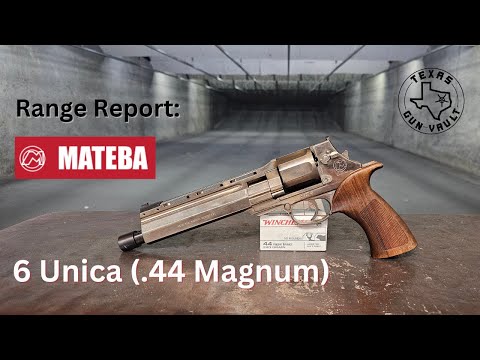 Range Report: Mateba 6 Unica "Hunter" Autorevolver (.44 Magnum) - A rare unicorn firearm