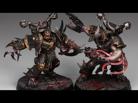How to Paint Possessed | WARHAMMER 40k | Chaos Space Marines | Heretic Astartes | Black Legion