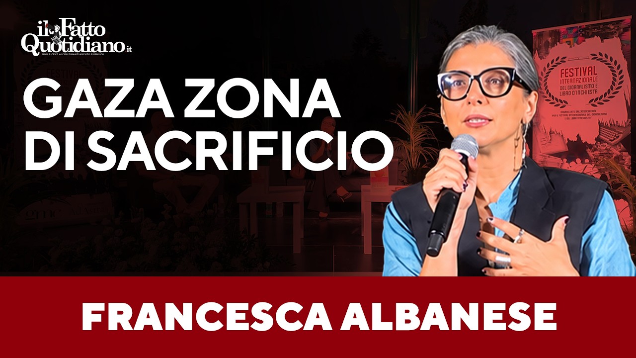 Francesca Albanese: “Se Gaza non sarà l’ultimo genocidio, sarà il primo di una lunga serie”