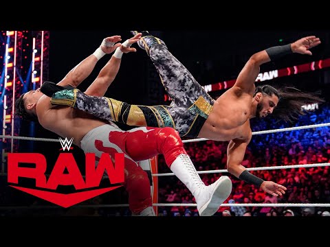 Mansoor & Mustafa Ali vs. Angel Garza & Humberto Carrillo: Raw, Oct. 4, 2021