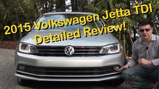 2015 Volkswagen Jetta TDI DETAILED Review and Road Test   in 4K