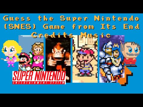 Guess the Super Nintendo (SNES) Game from Its End Credits Music