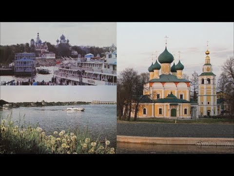 Теплоход К А  Тимирязев прибывает в Углич 30 04 2017г
