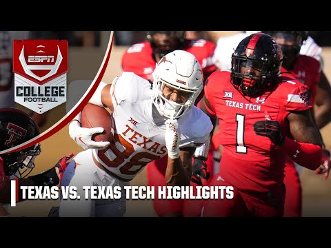 Texas Longhorns vs. Texas Tech Red Raiders | Full Game Highlights