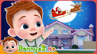 🎅🎄☃️Jingle Bells Deck the Halls | Nursery Rhymes | DannyDino #jinglebells #merrychristmas #halloween