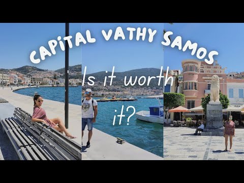 Vathy, Samos 🇬🇷 Exploring the Capital by the sea #vathy #samos #samosisland 