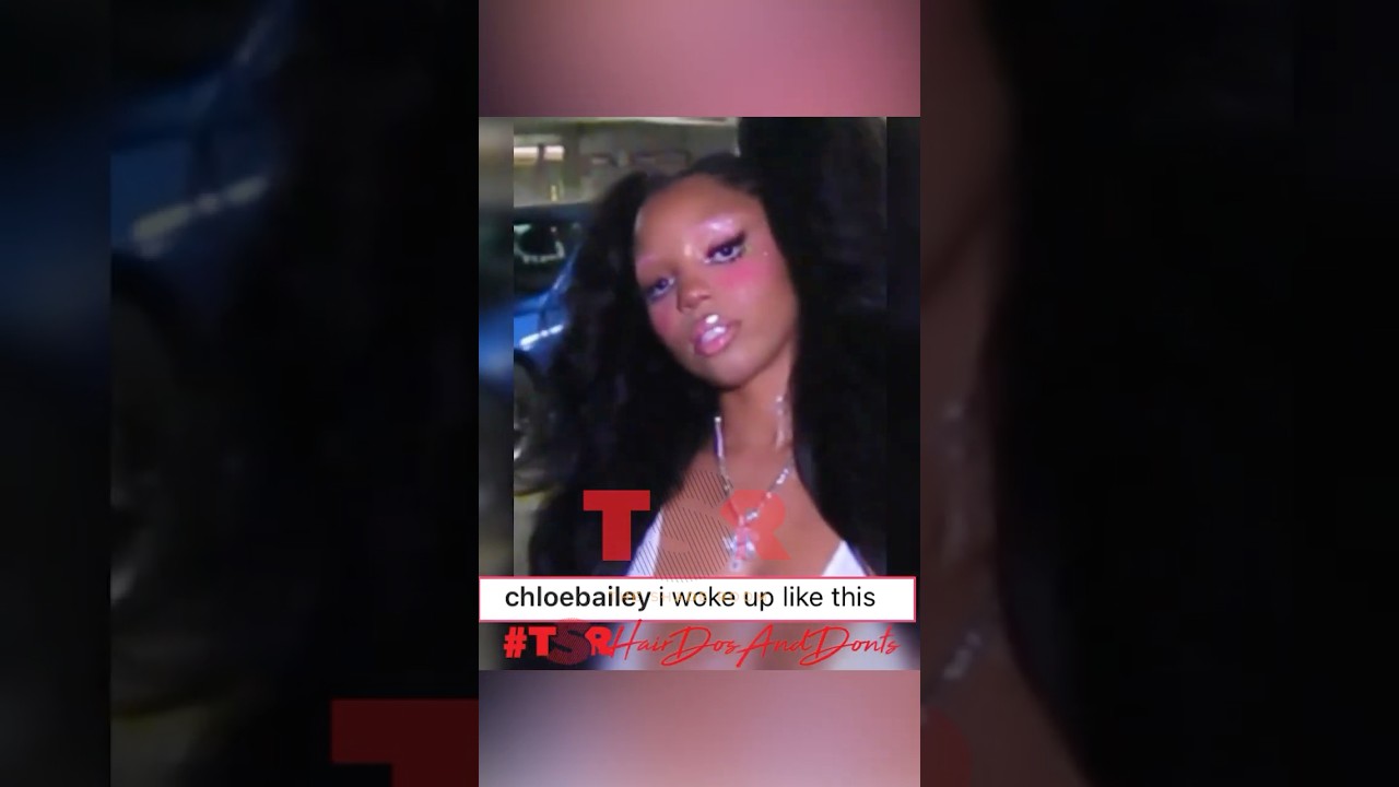 Chloe Bailey Rocks New Lewk 🔥👀 #chloebailey #celebrity #fashion
