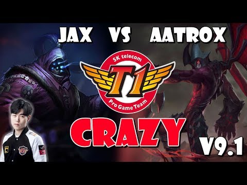 [ SKT T1 Crazy ] - Jax vs Aatrox Top - Patch 8.24 KR Ranked - KDA 6/6/0