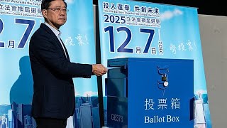 Hongkong: Wahlen im Schatten des Feuer-Infernos mit mindestens 159 Toten