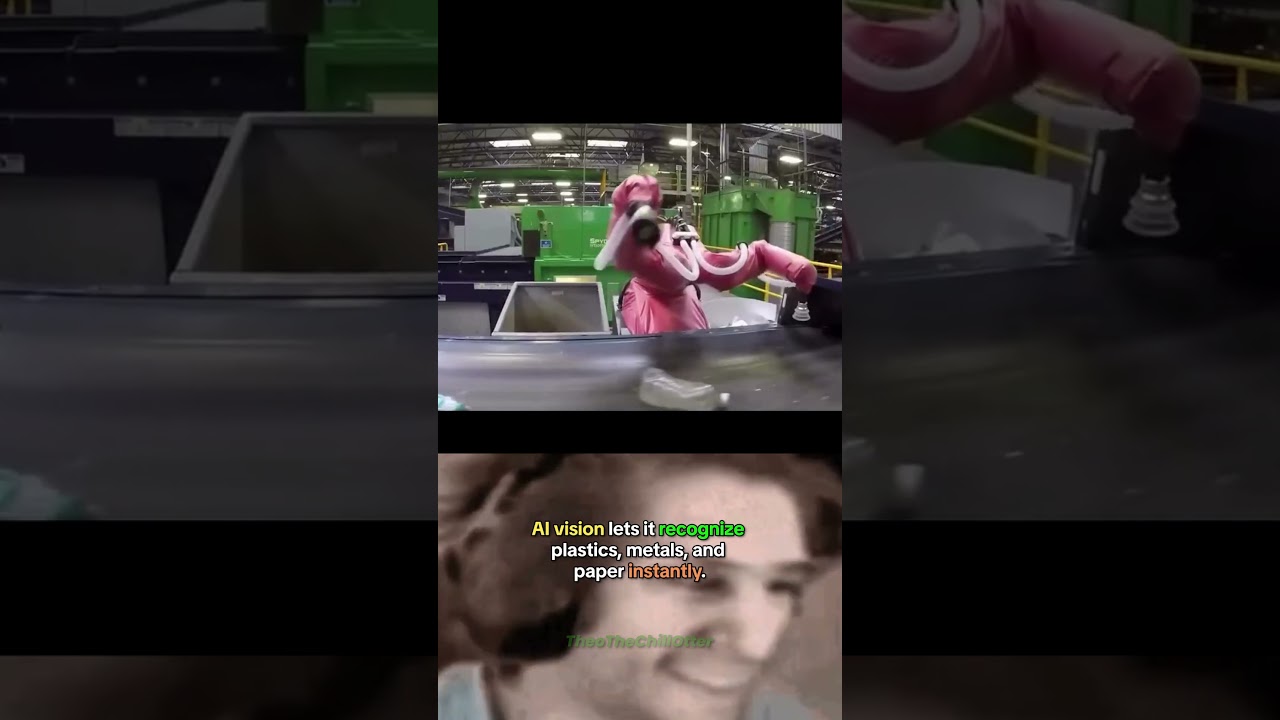 AI Recycling Robot Sorting Trash ♻️🤖