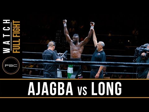 Ajagba vs Long Full Fight: May 26, 2018 - PBC on FS1