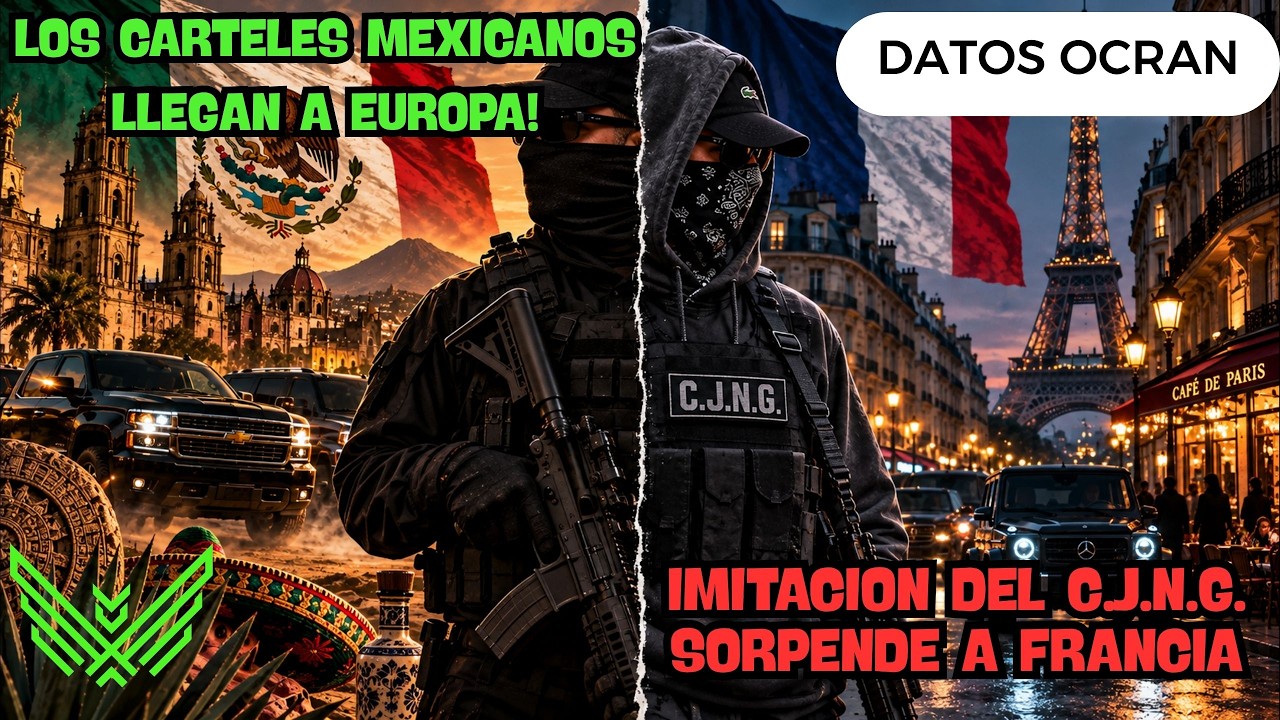 Los C4RTEL3S Mexicanos llegan a Europa! // Imitacion del C.J.N.G. Sorprende a Francia. 🆖🇫🇷