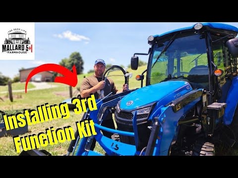 How To Install LS Tractor 3rd Function Kit | EASY Installation