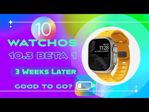 watchOS 10.3 Beta 1 | 3 Weeks Later | Daily Driver Material!