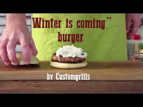 Winter Is Coming Burger by Stipanič CustomGrills