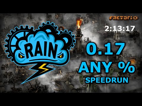 Factorio 0.17 Any% *(former) world record speedrun - 2:13:17