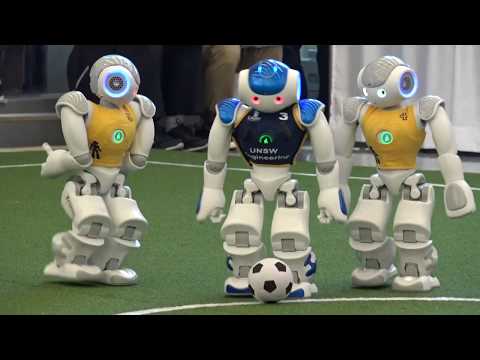 2018 RoboCup SPL Round 2 Pool K Nao Devils vs rUNSWift