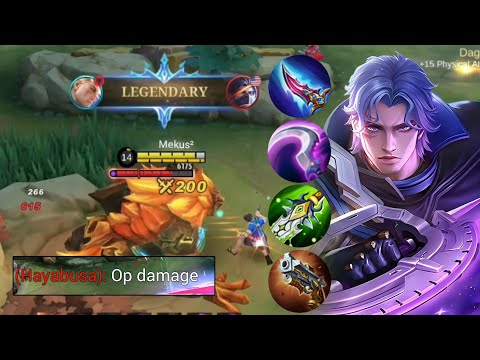 Nolan VS Hayabusa Best Build And Emblem Mobile Legends Bang Bang