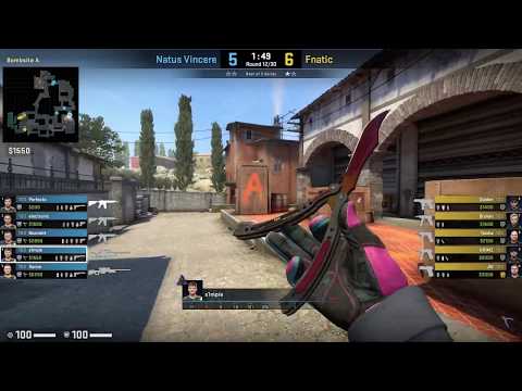 CS:GO POV Demo Na'Vi S1mple (30/16) vs Fnatic (de_inferno)