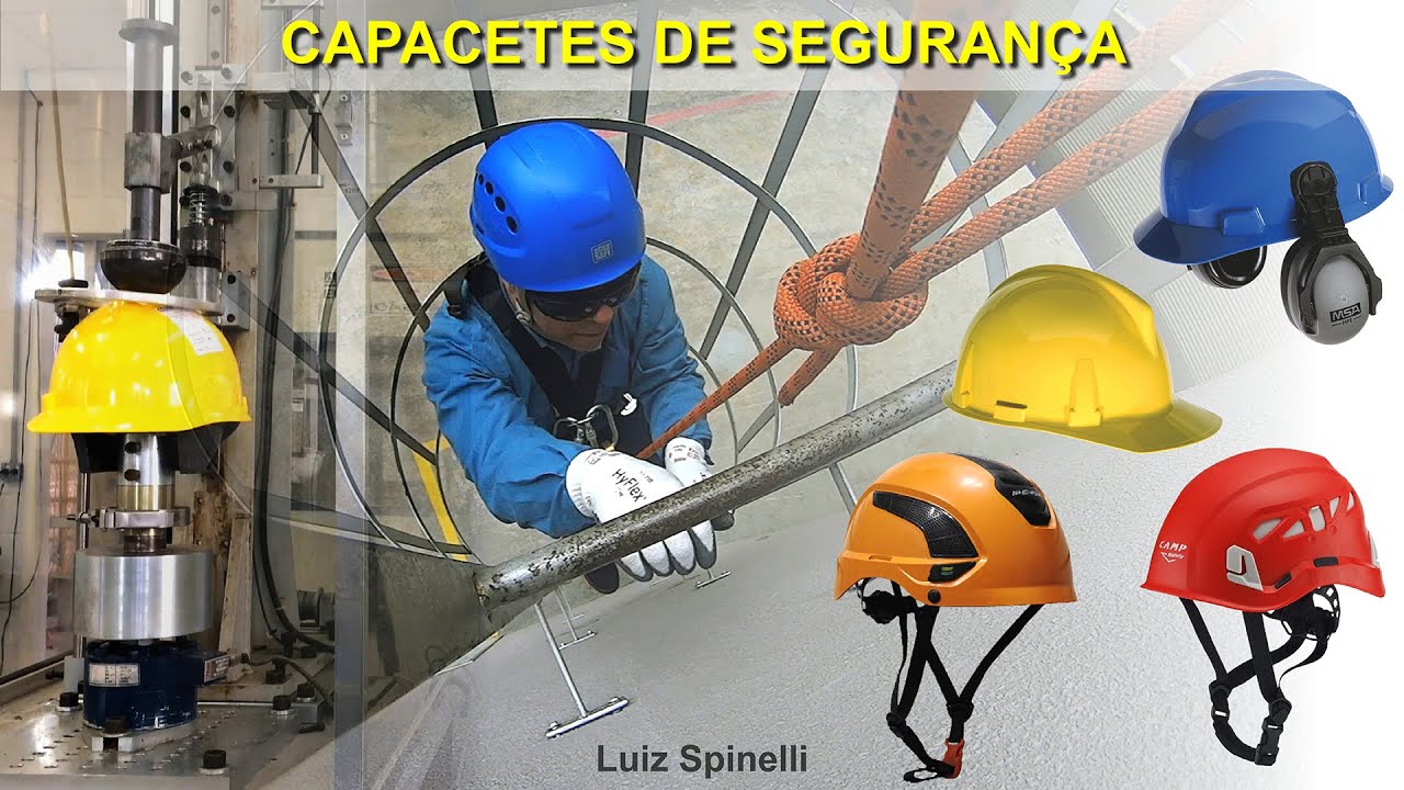 Capacetes de segurança - Parte 1
