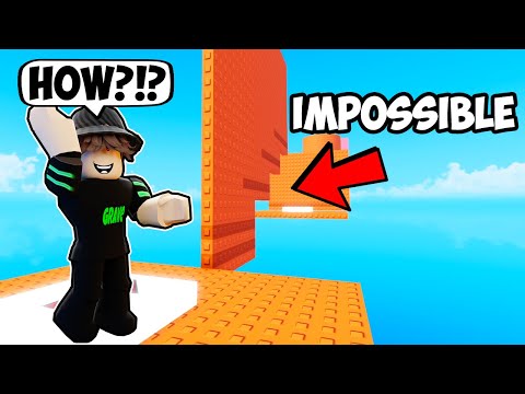 Beating The Impossible Wall Hop Obby..(this was so hard)