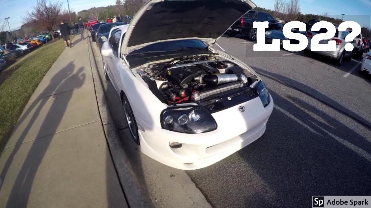 LS Supra engine swap walkaround!