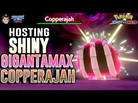 Hosting Shiny Gigantamax Copperajah with Hidden Ability in Pokemon Sword/Shield (Nintendo Switch)