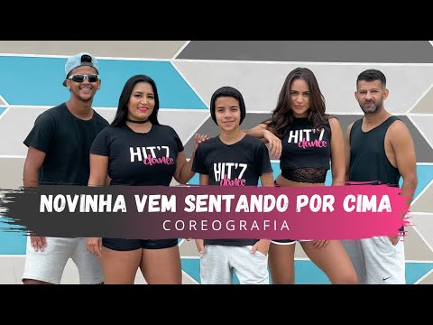 Novinha Vem Sentando por Cima - Mc Marley, Anderson Neiff e Mc Pedrinho | Coreografia