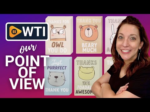 VNS Creations Animal Pun Kids Thank You Cards - WTI product video review