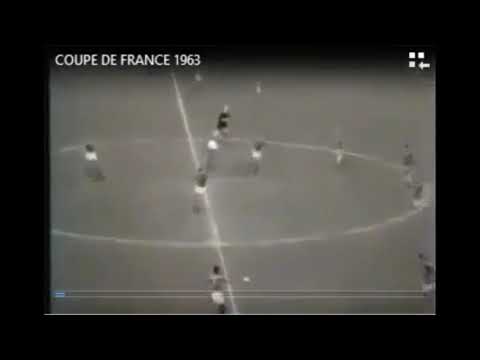 1963 Finale Coupe de France (2ème match) Monaco - Olympique Lyon 2-0