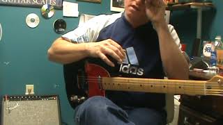 Country LEAD GUITAR LESSON, Country scales, shapes, and bending