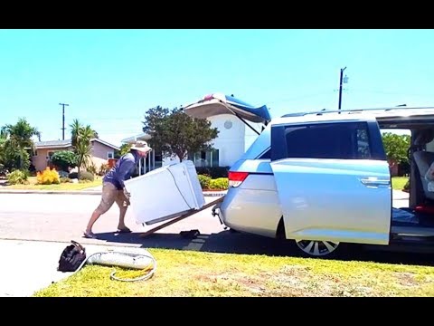 YouTube video about: Will a washing machine fit in a hatchback?