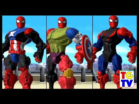 Marvel Super Hero Mashers Spider-Man (Battles Edited) | Mix + Smash