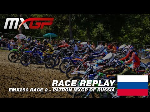 Patron MXGP of Russia 2019 - Replay EMX250 Race 2 #Motocross
