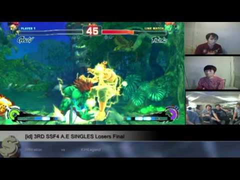 3rd SSF4 AE Singles Losers Final Infiltration vs KimLegend.mkv