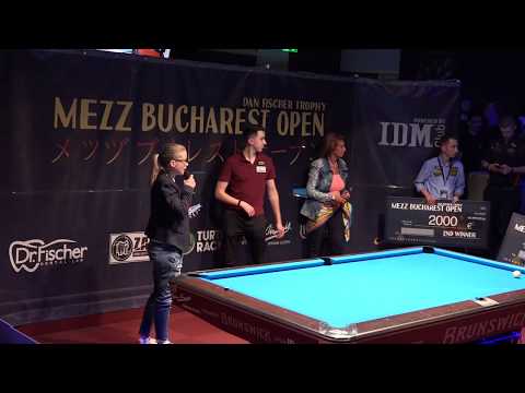 Awarding Ceremony “Mezz Bucharest Open” – www.9ball.ro, Romania 2019