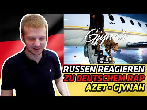 RUSSIANS REACT TO GERMAN RAP | AZET - GJYNAH (beat by Lucry) (Official 4K Video) | REACTION