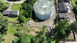 TVWD Taylors Ferry Reservoirs and Site Seismic Improvements Project Aerial Drone Footage–May 2025