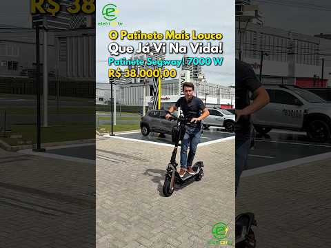 O Patinete Mais Louco que eu Já Vi! Dois Motores Elétricos, Suspensão, R$ 38.000,00