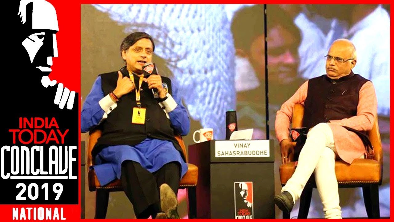 Shashi Tharoor Vs Vinay Sahasrabuddhe On Hinduism & Hindutva